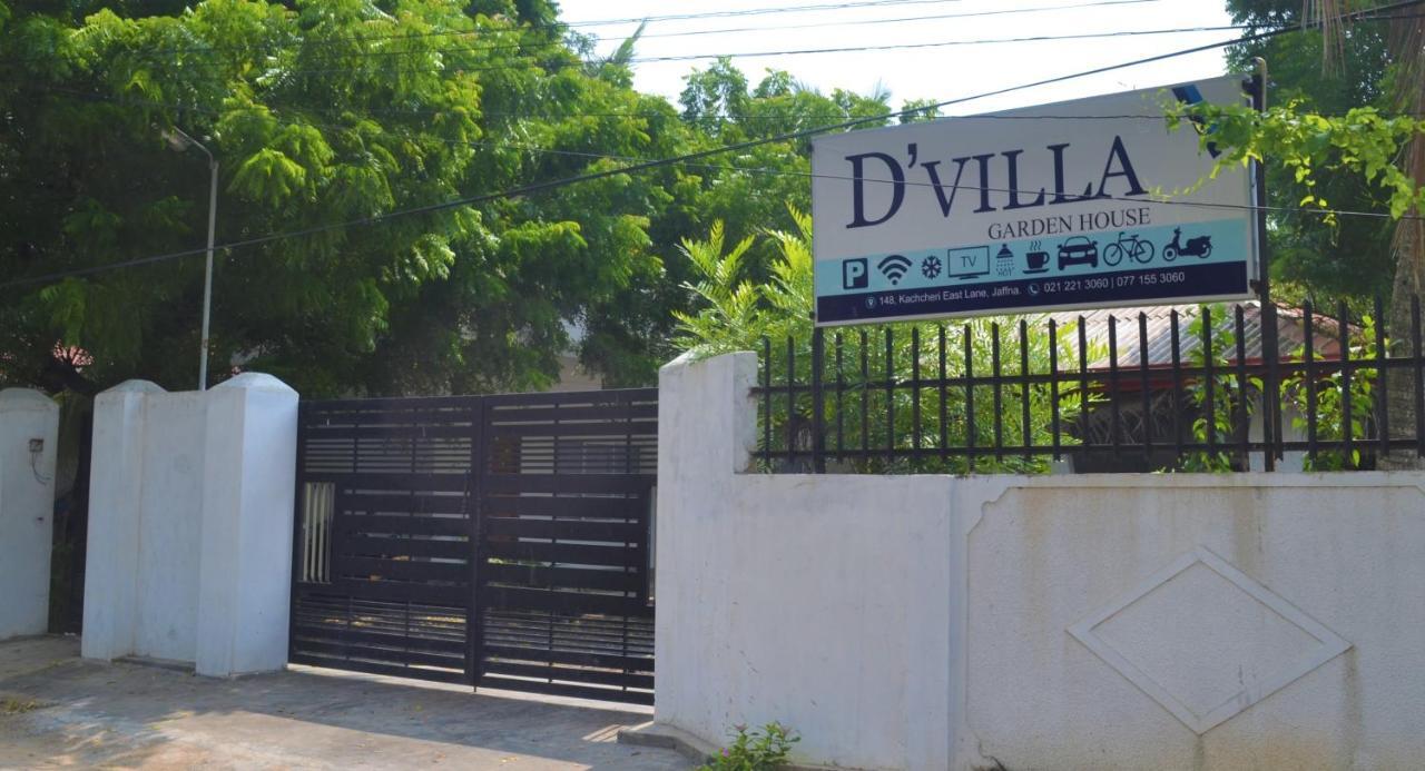 D'Villa Garden House Jaffna Exterior foto